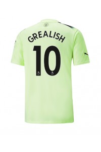 Manchester City Jack Grealish #10 Fotballdrakt Tredje Klær 2022-23 Korte ermer